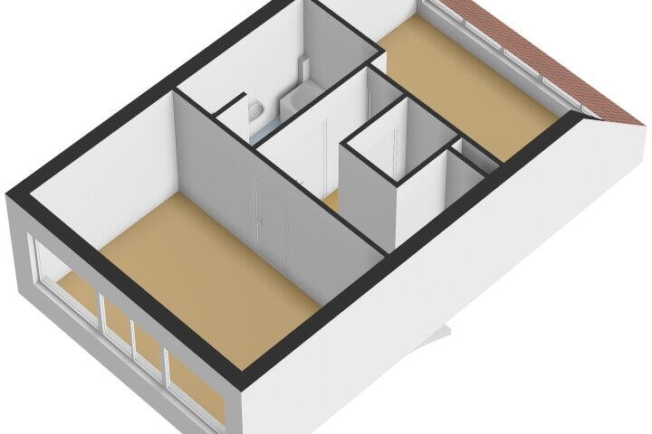 Plattegrond – Bertus Aafjeshof 171, Hoorn