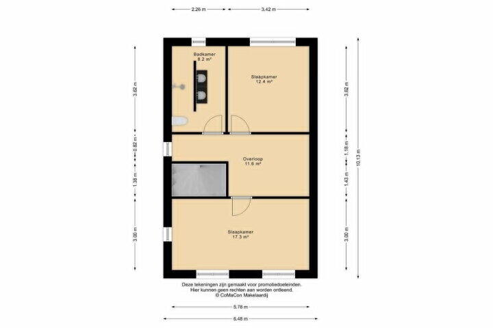 Plattegrond – Bertus Aafjesstraat 29, Swolgen