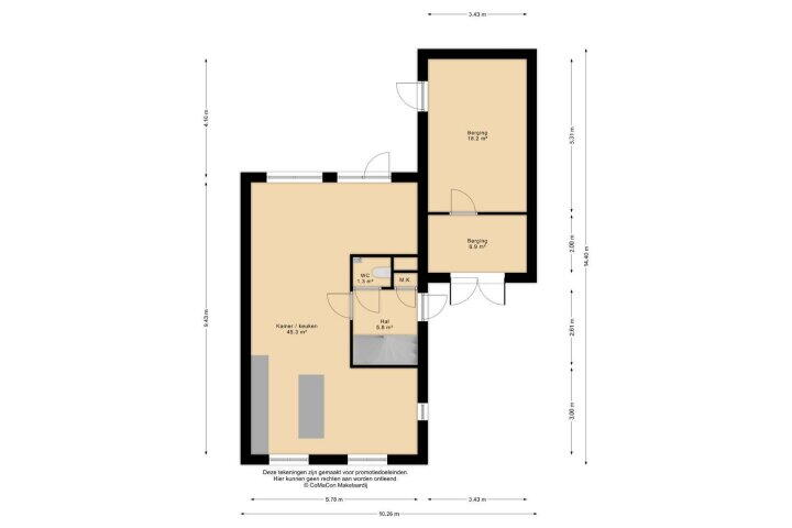 Plattegrond – Bertus Aafjesstraat 31, Swolgen