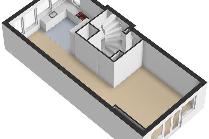Plattegrond – Bessie Smithstraat 7, Middelburg