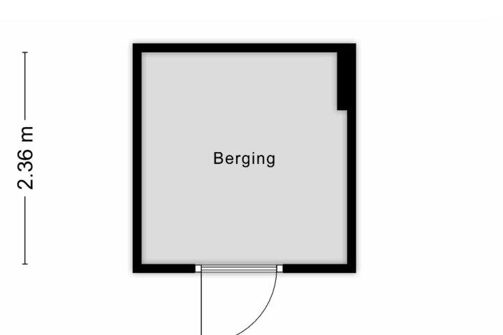 Plattegrond – Betsy Kaiserhof 27, Hoorn (NH)