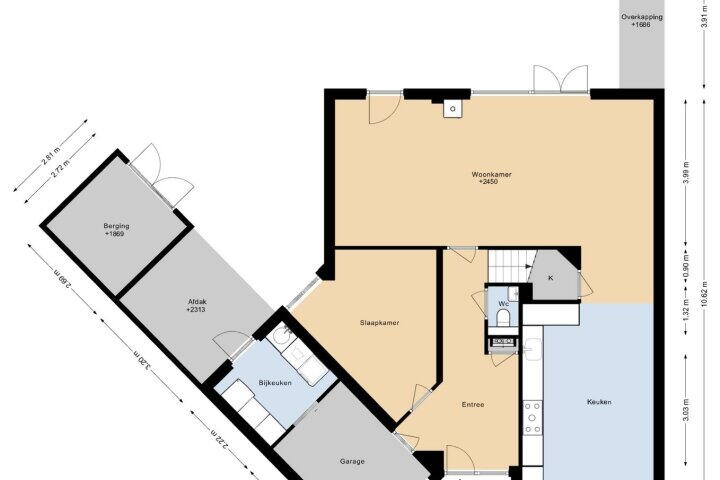 Plattegrond – Betuwe 19, Lelystad