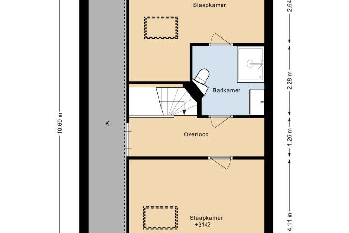 Plattegrond – Betuwe 19, Lelystad