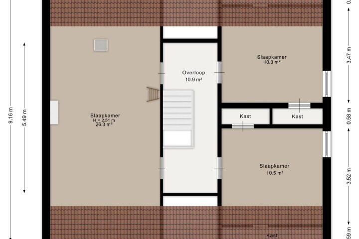 Plan – Beukelaarstraat 5 A, Veghel