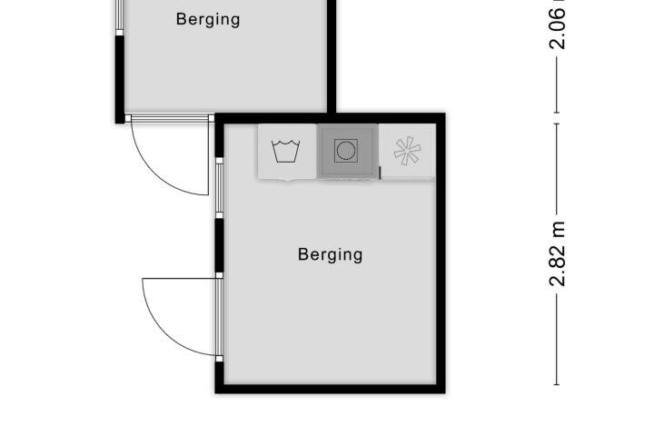Plattegrond – Beukenlaan 9, Roosendaal