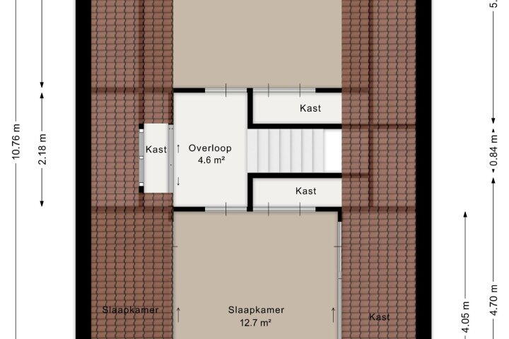 Plattegrond – Beulakerweg 12, Giethoorn