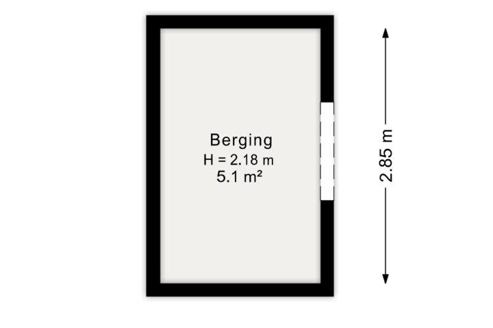 Plattegrond – Beulakerweg 12, Giethoorn