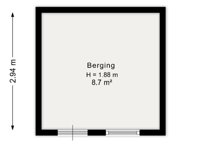 Plattegrond – Beulakerweg 12, Giethoorn