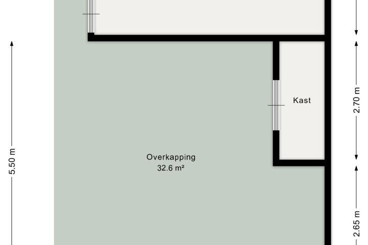 Plattegrond – Beulakerweg 12, Giethoorn