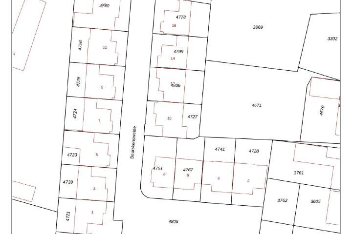 Plattegrond – Beurskensweide 12, Swolgen