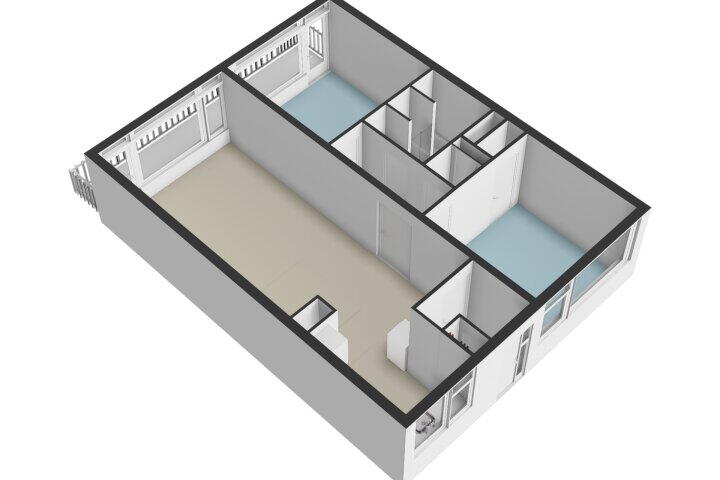 Plattegrond – Bevelandselaan 141, Amstelveen