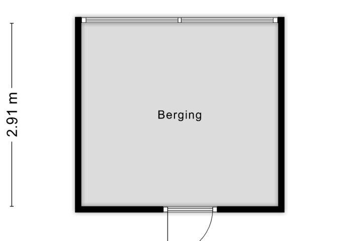 Plattegrond – Beverweg 50, Nijmegen