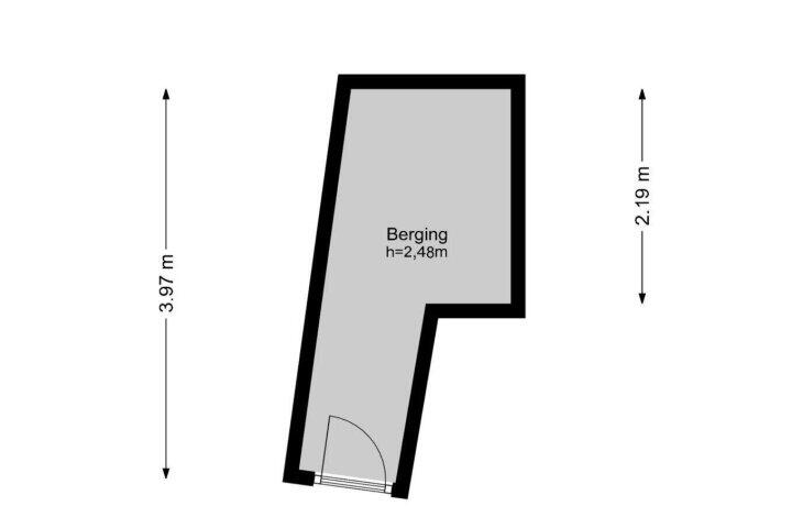 Plattegrond – Beysterveld 181, Amsterdam