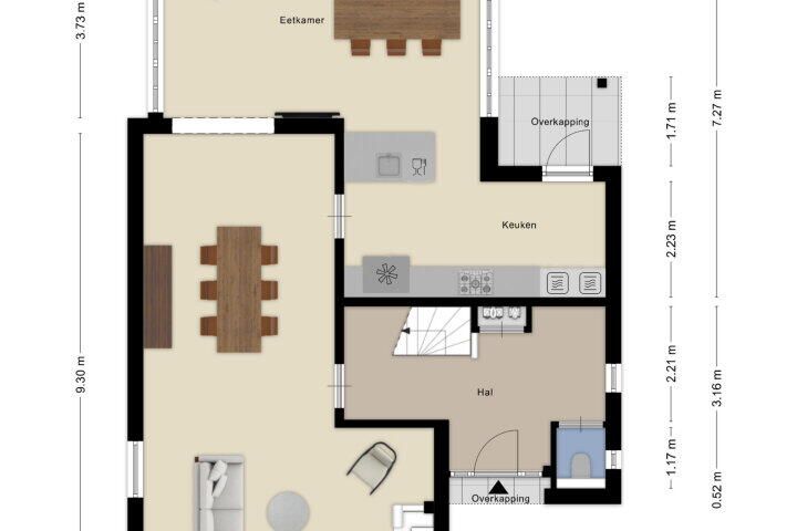 Plattegrond – Bieslook 2, Oud Gastel