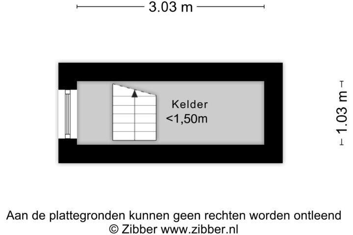 Plattegrond – Biezen 32, Boskoop