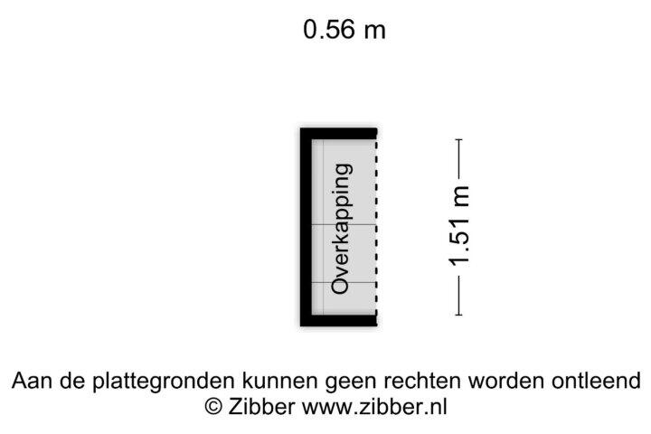 Plattegrond – Biezen 32, Boskoop