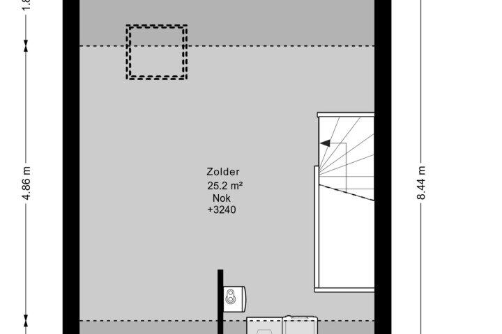 Plattegrond – Bij de Broeders 46, Kerkrade