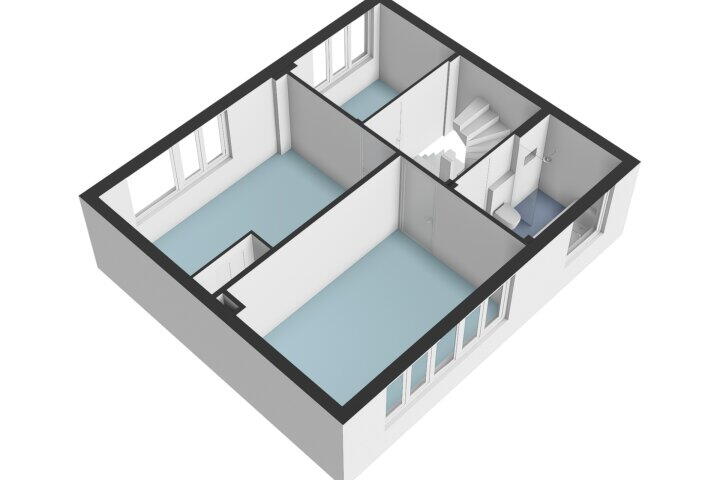 Plattegrond – Bilderdijklaan 8, Amstelveen