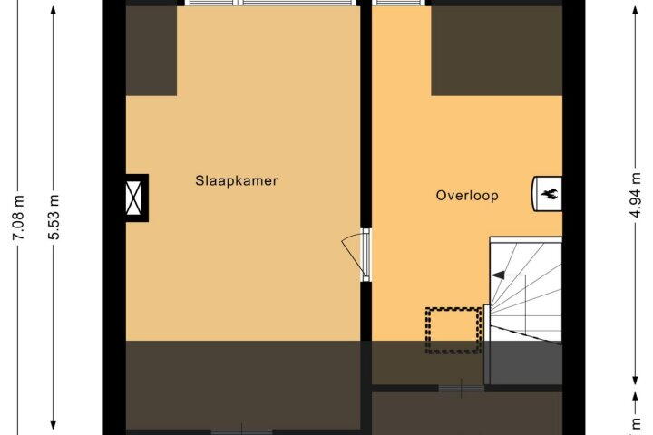 Plattegrond – Bilderdijkstraat 61, Heerhugowaard
