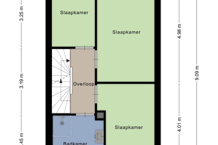 Plattegrond – Binnenhaven 4, Biddinghuizen