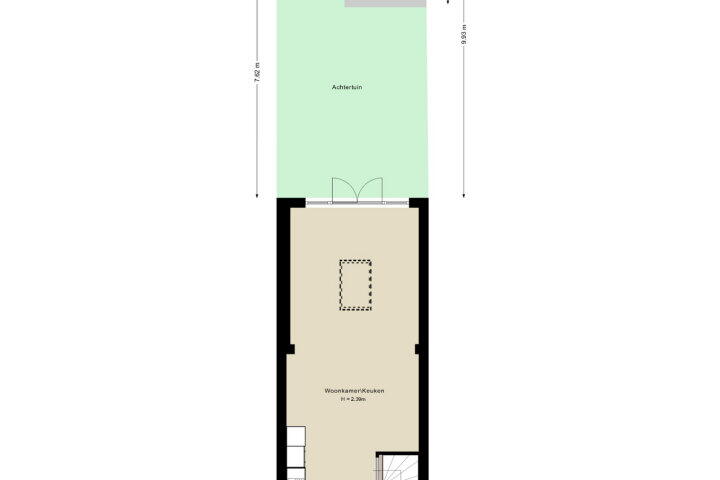 Plattegrond – Bisschopsweg 108, Amersfoort