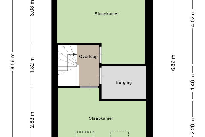 Plattegrond – Bisschopsweg 121, Amersfoort