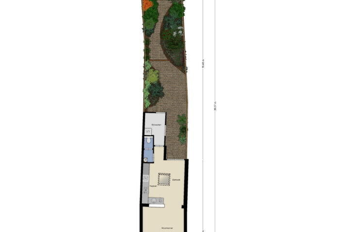 Plattegrond – Bisschopsweg 64, Amersfoort