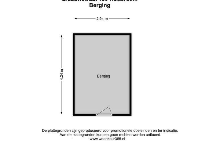Plan – Blaauwstraat 130, Rotterdam