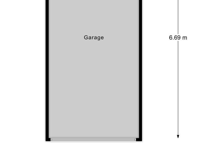Plattegrond – Blauwe Hof 4307, Wijchen