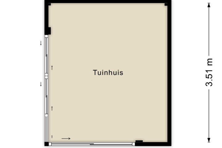 Plattegrond – Blauwe Hof 6121, Wijchen