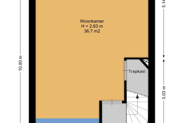 Plattegrond – Bleekweg 40, Enschede