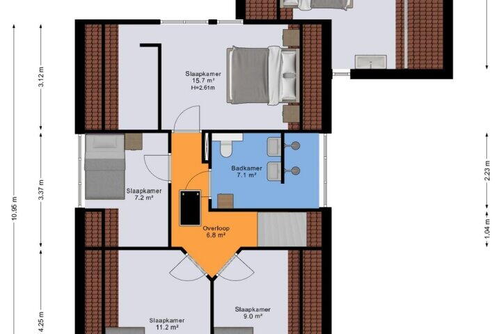 Plan – Blikbree 1, Assen