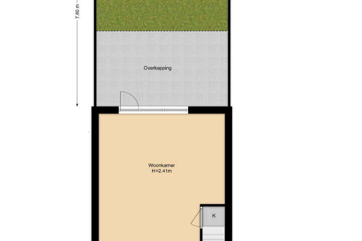 Plattegrond – Bodohout 43, Zoetermeer