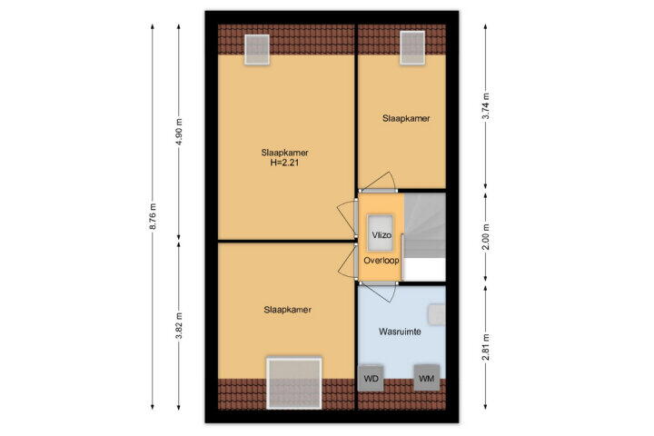 Plattegrond – Bodohout 43, Zoetermeer