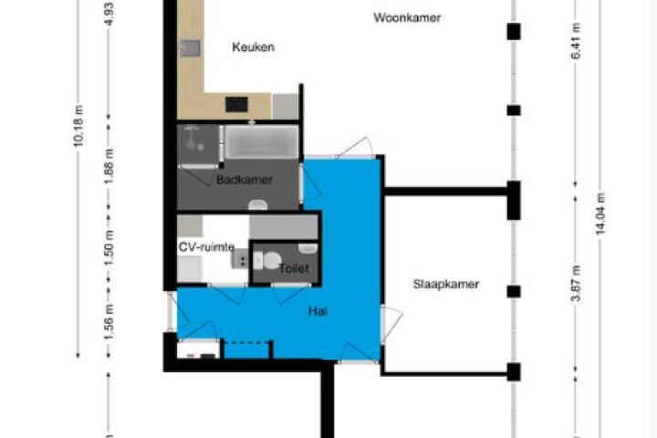 Plattegrond – Boeimeerhof 82, Breda