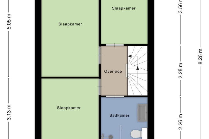 Plattegrond – Boelestein 15, Amersfoort