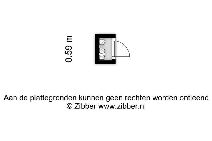 Plattegrond – Boeninlaan 297, Amsterdam