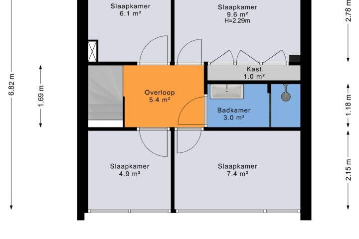 Plan – Boerschaplaan 86, Emmen