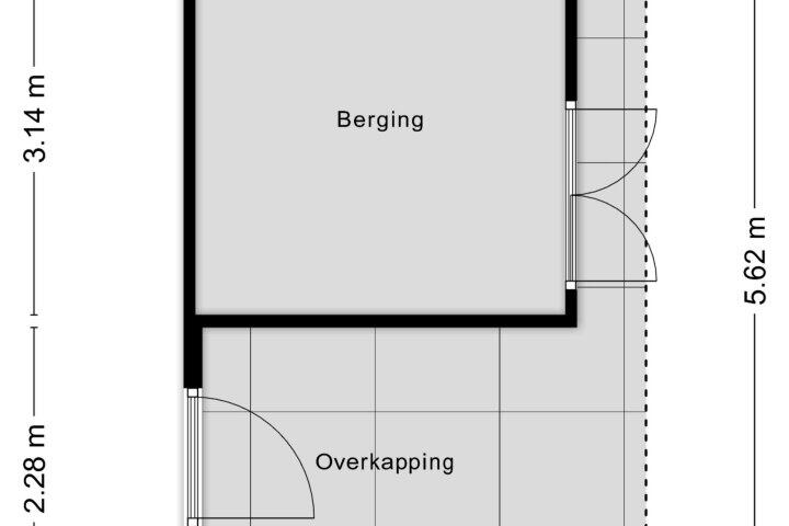 Plattegrond – Bogaartsborg 32, Maastricht