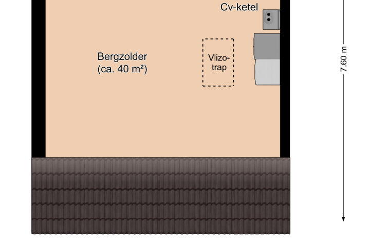Plattegrond – Bolderikplein 7, Maastricht