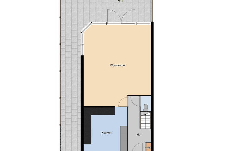 Plattegrond – Bolderikplein 7, Maastricht