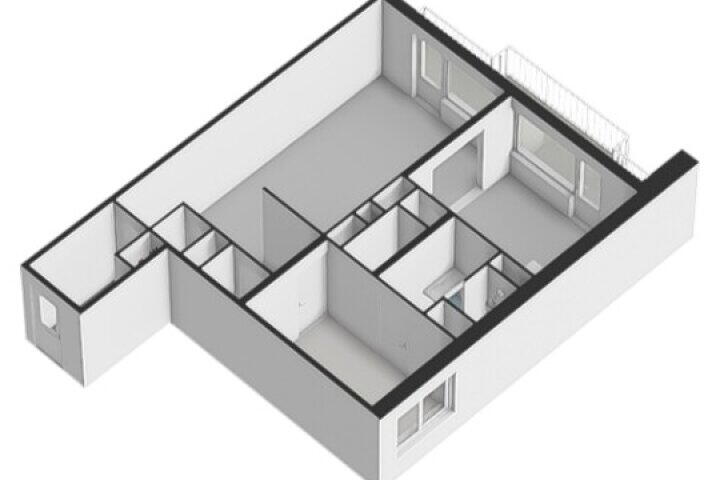 Plattegrond – Bolestein 256, Amsterdam