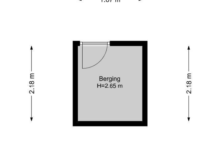Plattegrond – Bolestein 280, Amsterdam