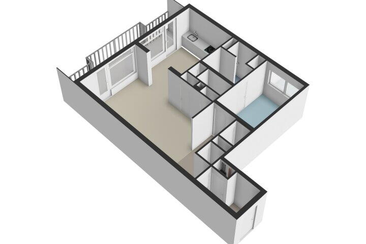 Plattegrond – Bolestein 280, Amsterdam