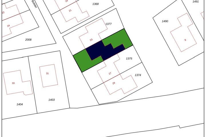 Plattegrond – Bolster 25, Peize