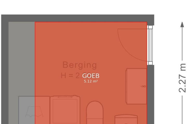 Plattegrond – Bonairestraat 77 2, Amsterdam
