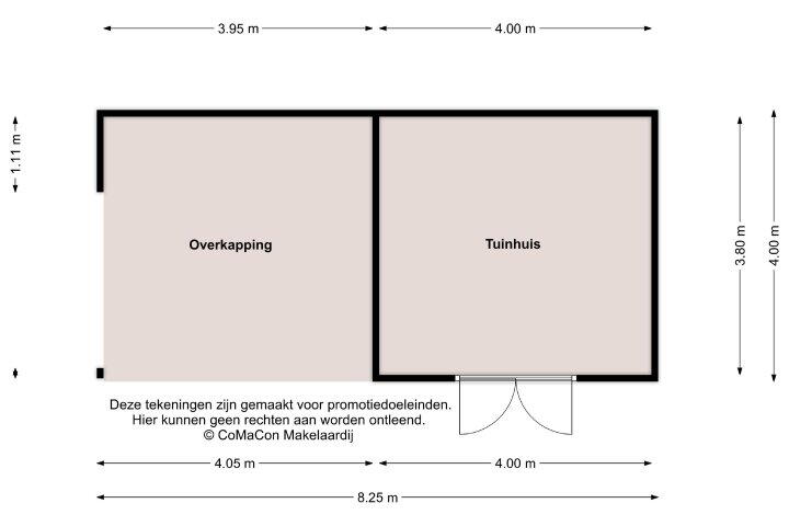 Plattegrond – Bonenkampstraat 12, Lottum