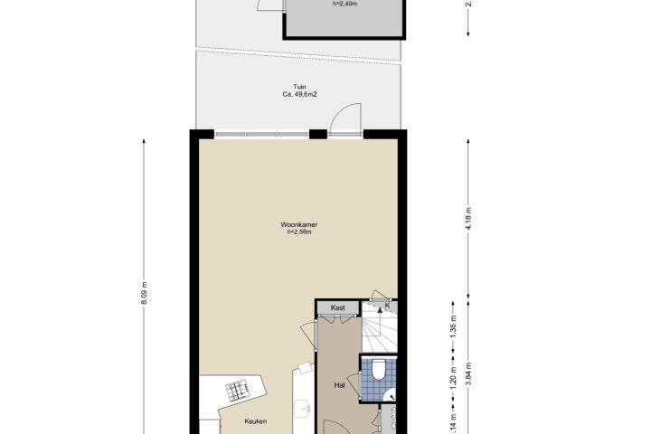Plattegrond – Boogschutter 6, Amstelveen