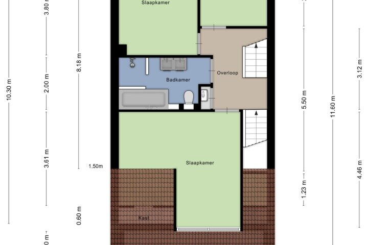 Plattegrond – Boomkleverlaan 241, Zeewolde