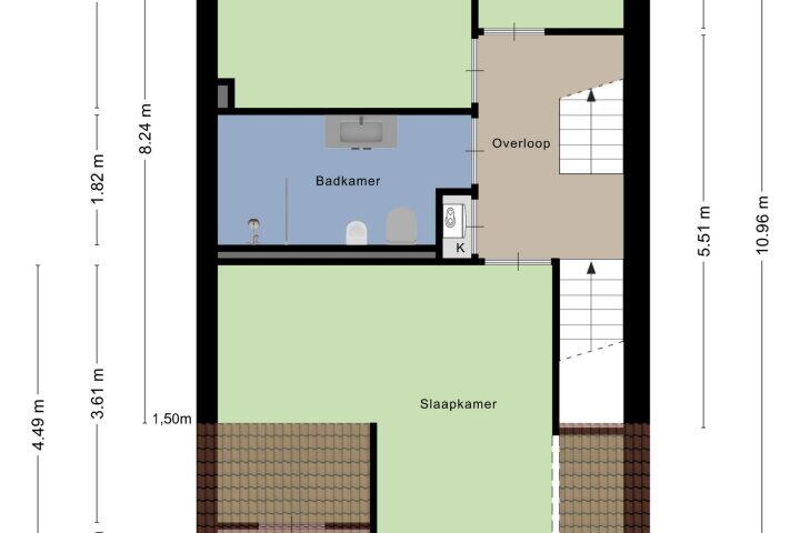Plattegrond – Boomkleverlaan 243, Zeewolde